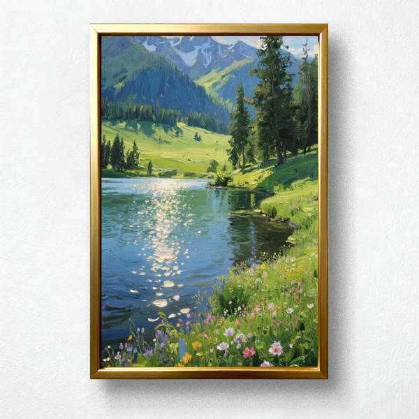 Paint by Numbers：Lake of Blooming Echoes