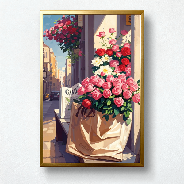 Paint by Numbers：Floral Corner