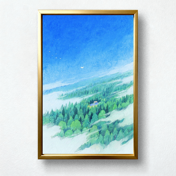 Paint by Numbers：Sky Above, Forest Below