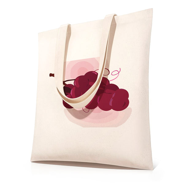 Paint by Numbers：Grape Canvas Bag