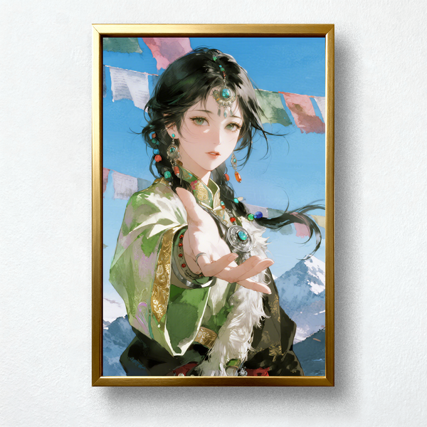 Paint by Numbers: A Name Written Under the Flags