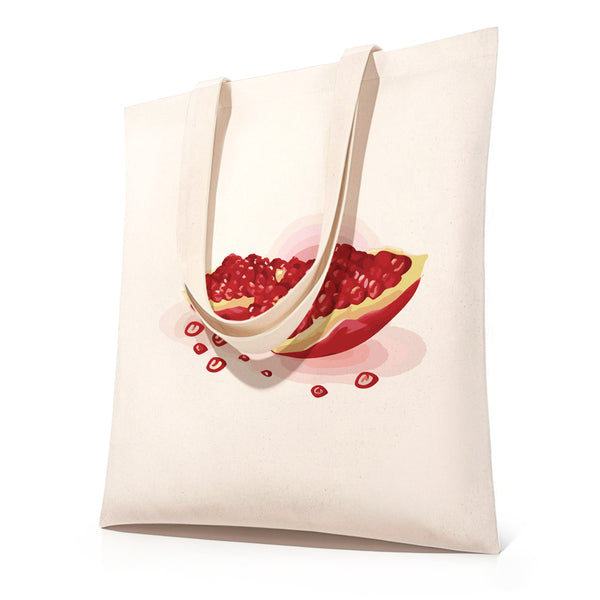 Paint by Numbers：Pomegranate Canvas Bag