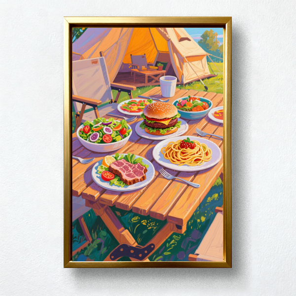 Paint by Numbers：Camping Delights