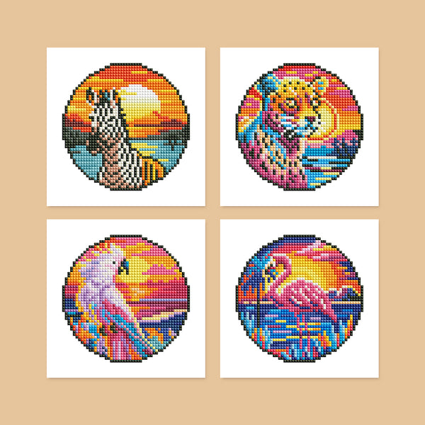 Diamond Painting：Wildlife（4 in）