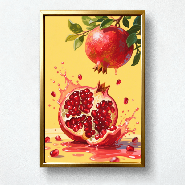 Paint by Numbers：Bursting Pomegranate