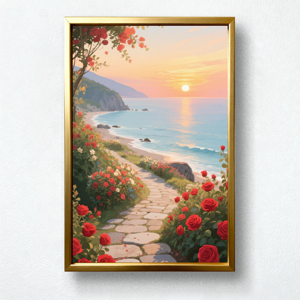 Paint by Numbers: Sunset Verse at Rose Coast