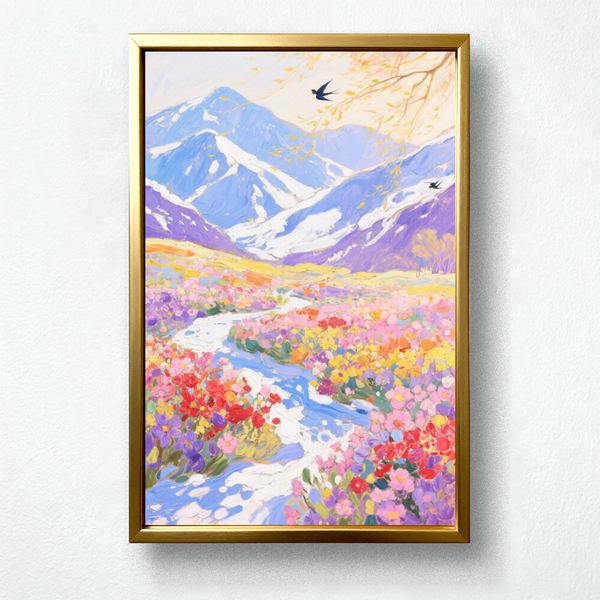 Paint by Numbers：Swallows Return to Painted Peaks