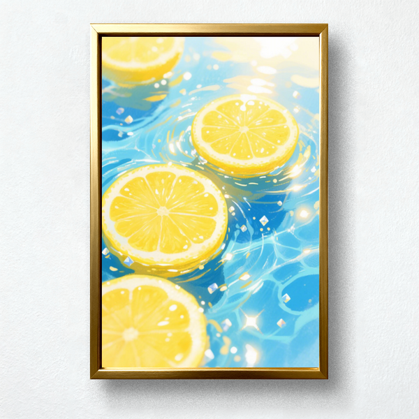 Paint by Numbers：Summer Refreshment Lemon Water
