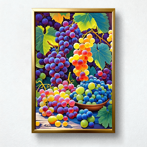 Paint by Numbers：Grapes