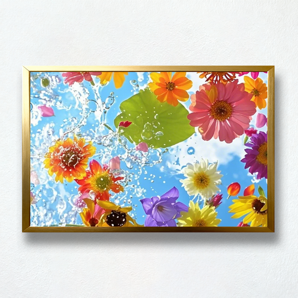 Paint by Numbers：Floral Water Dance
