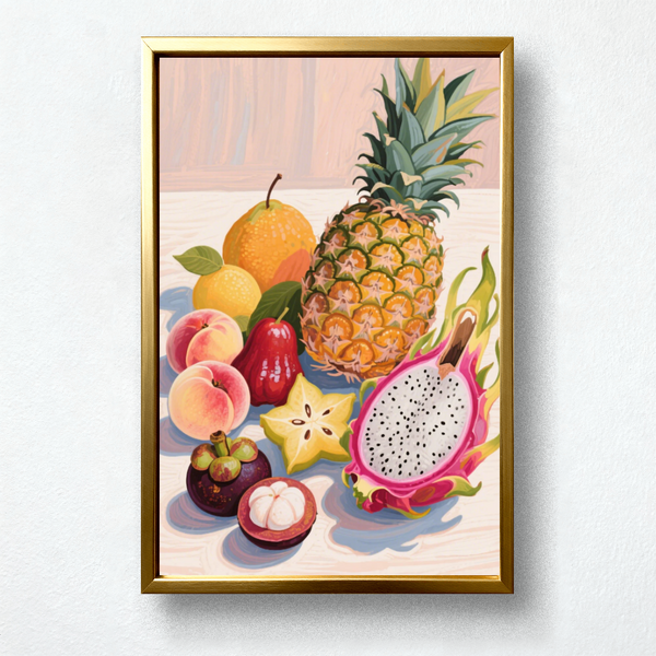 Paint by Numbers：Tropical Fruit Medley