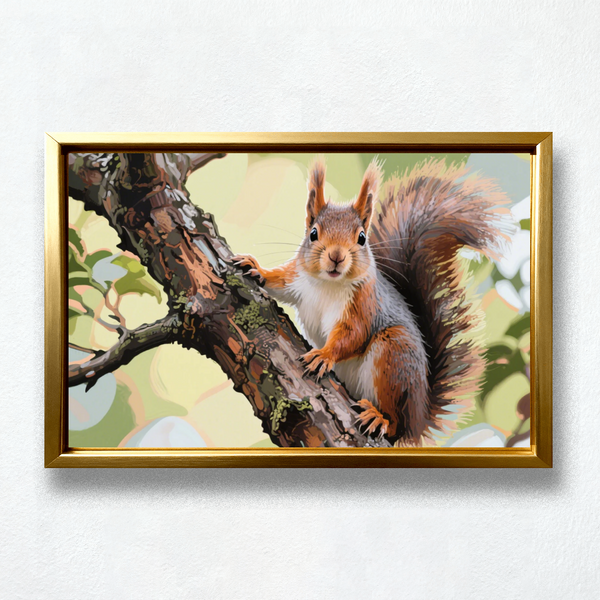 Paint by Numbers：Squirrel