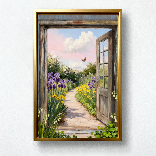 Blooming Path – Paint by Numbers Kit