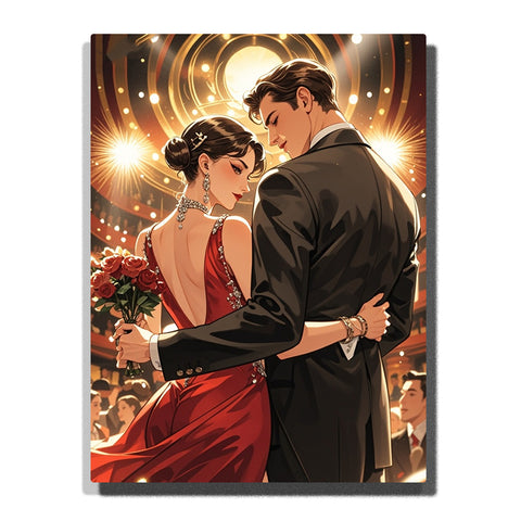 Paint by Numbers：Moonlit Gala Embrace