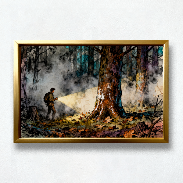 Paint by Numbers：Forest fog