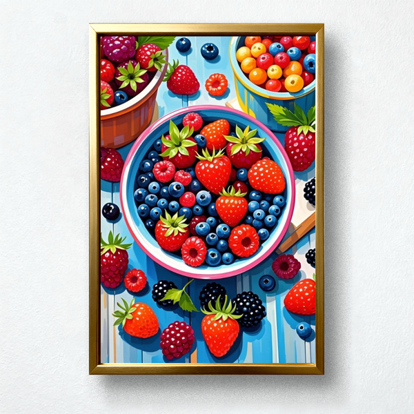 Paint by Numbers：Berry Feast