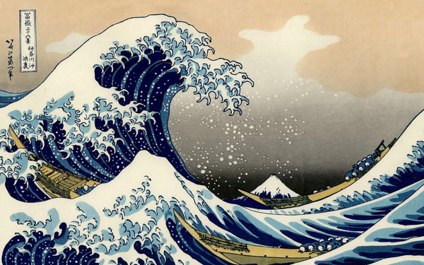 Paint by Numbers：The Great Wave off the Coast | Kanagawa Hokusai | 1831