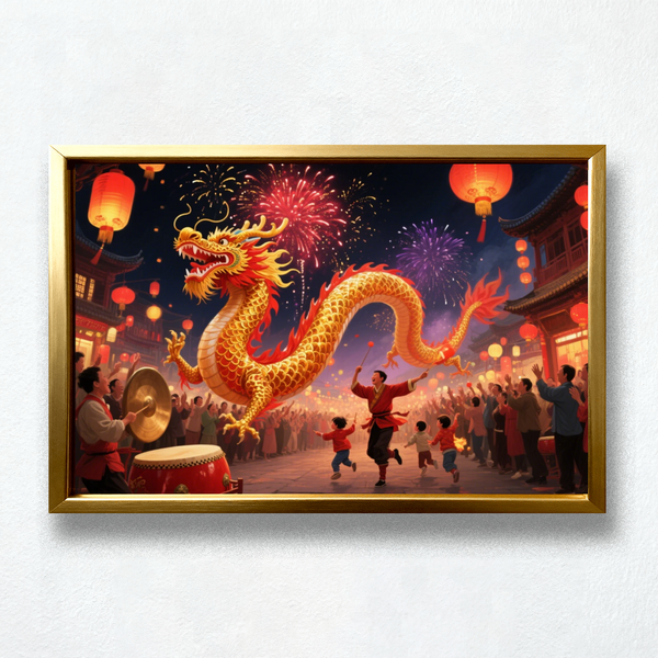 Paint by Numbers：Dragon Blessing Celebration