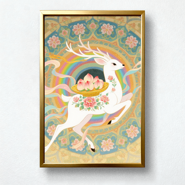 Paint by Numbers：Fortune-Bearing Stag