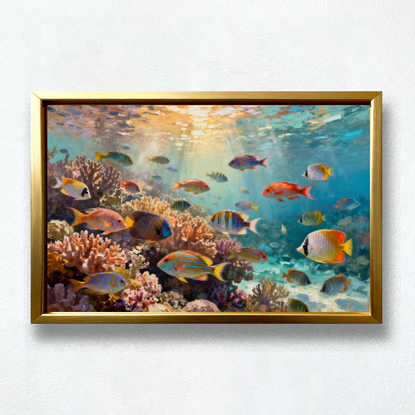 Paint by Numbers：Tropical Fish