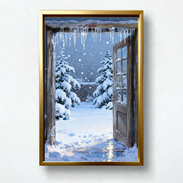 Frostlight Haven – Paint by Numbers Kit