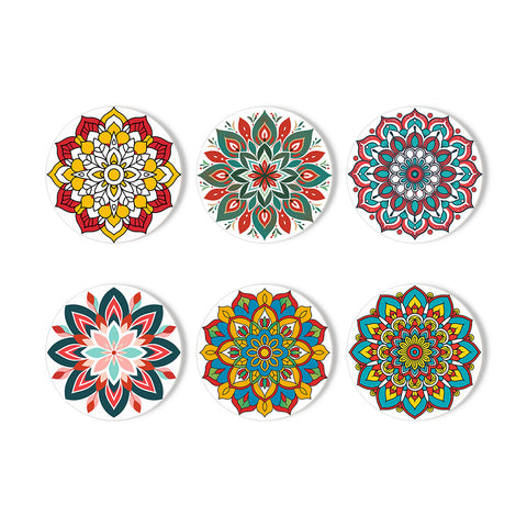Paint by Numbers - Tribal Totem Coaster