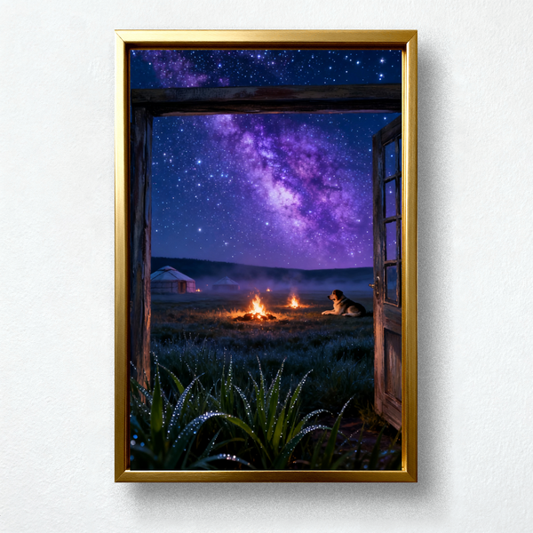 Galactic Hearth – Paint by Numbers Kit