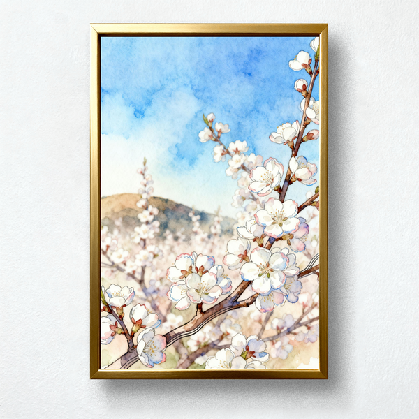 Paint by Numbers：Apricot Blossoms in Spring