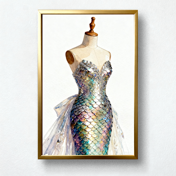 Paint by Numbers：Mermaid Armor
