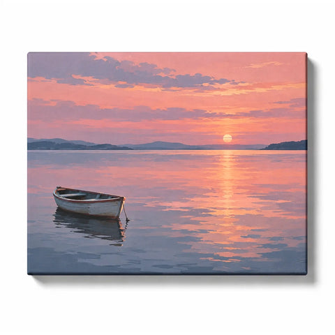 Endless Dock on a Lavender Lake