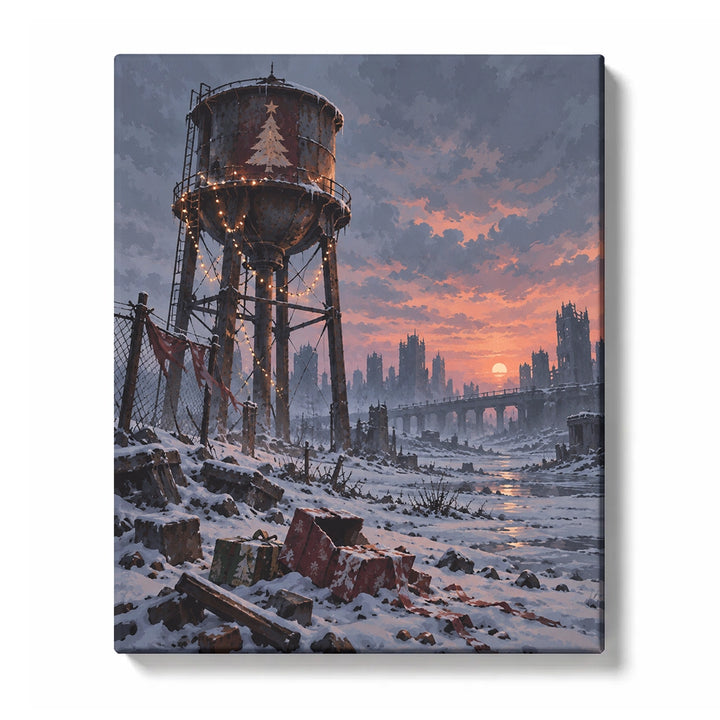 The Last Light paint by numbers design