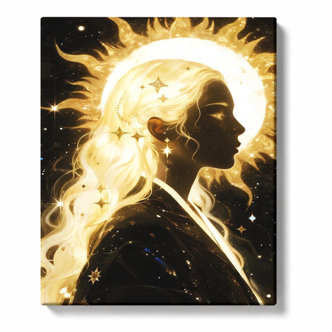 Paint by Numbers - Golden Eclipse