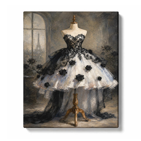 Paint by Numbers：Black Rose