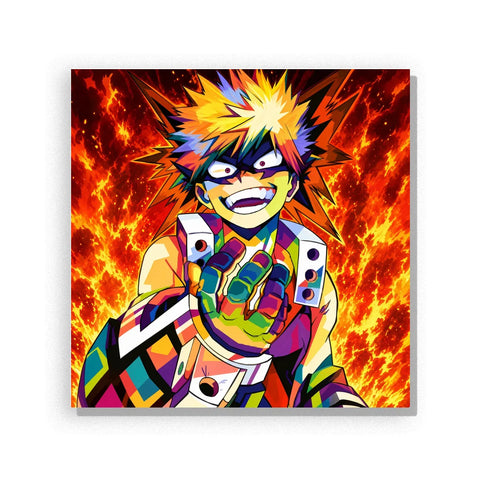 Blazing Pop Art Boy Paint by Numbers Kit
