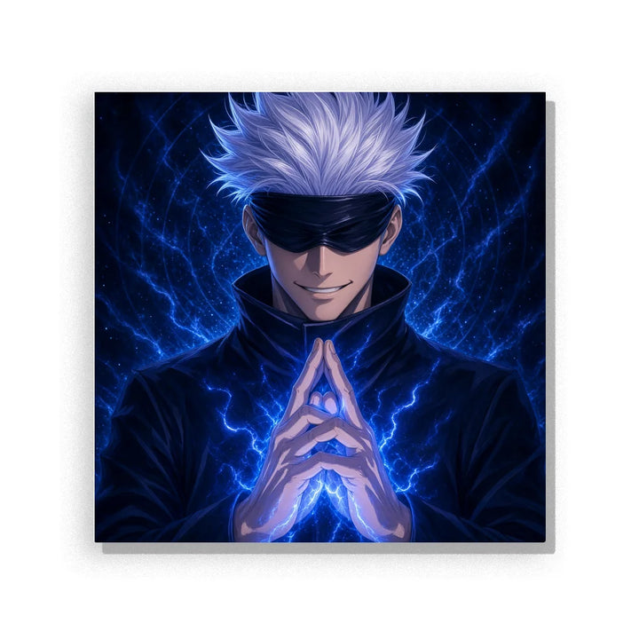 Sorcerer in Blue Aura Paint by Numbers Kit