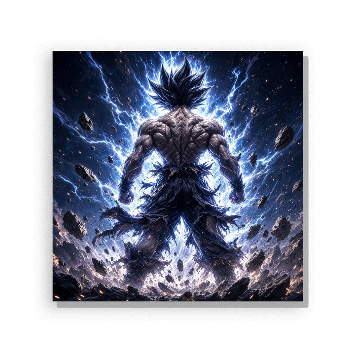 Dark Electric Warrior Paint by Numbers Kit
