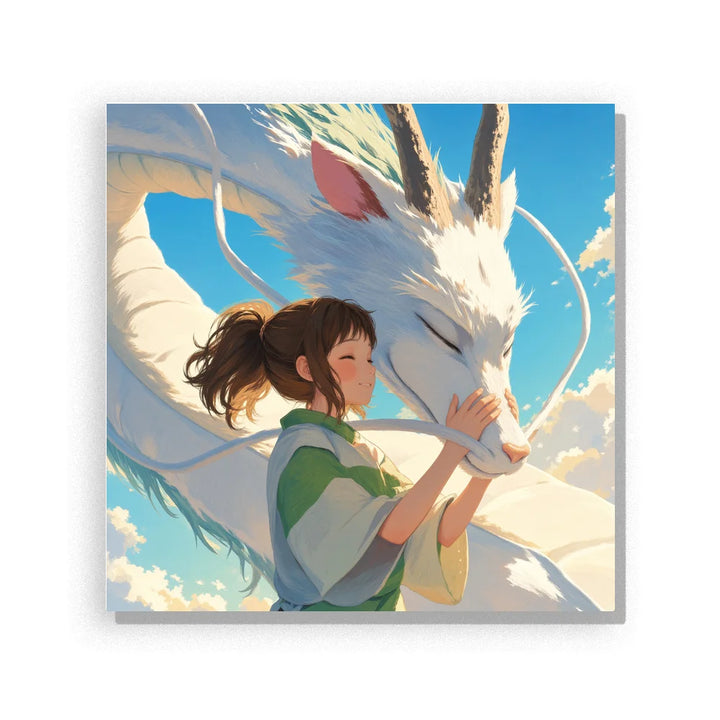 Sky Dragon and Maiden Paint by Numbers Kit