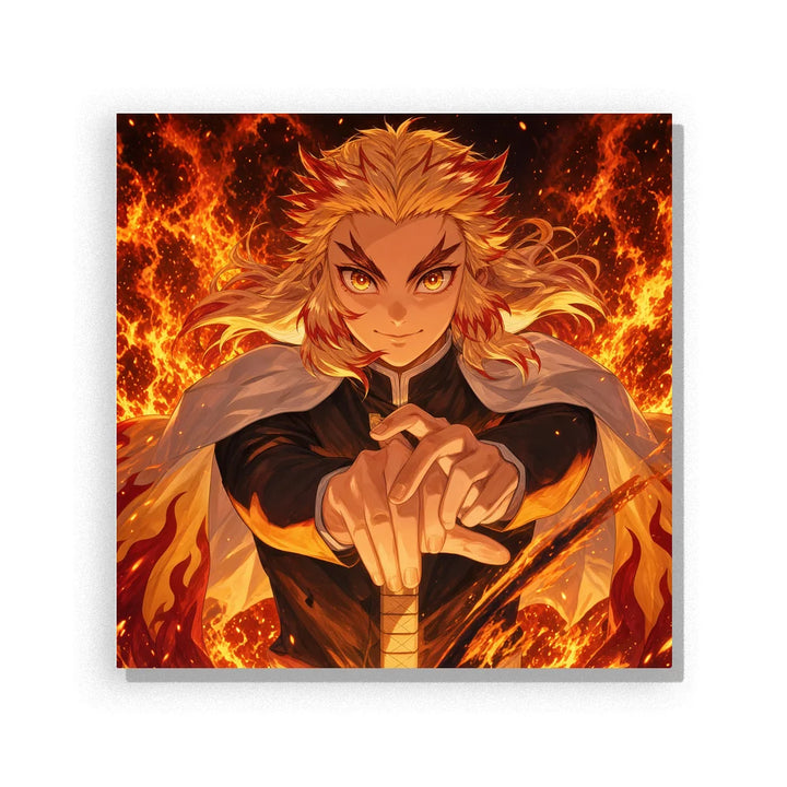 Radiant Flame Giant Paint by Numbers Kit