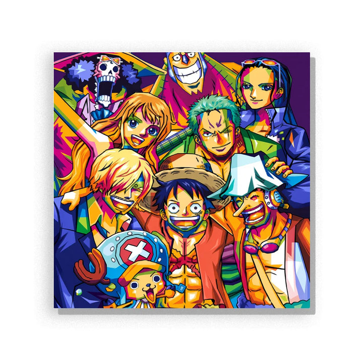 Manga Squad Pop Collage Paint by Numbers Kit