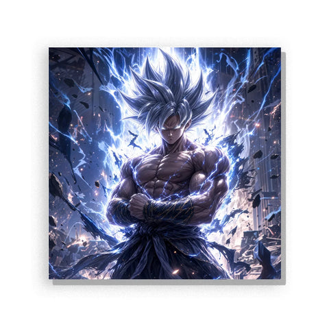 Monochrome Lightning God Paint by Numbers Kit