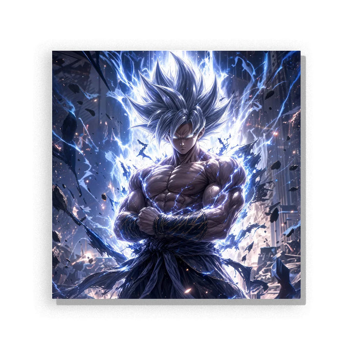 Monochrome Lightning God Paint by Numbers Kit