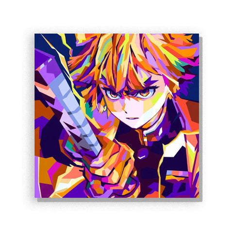 Sunshine Grin Warrior Paint by Numbers Kit
