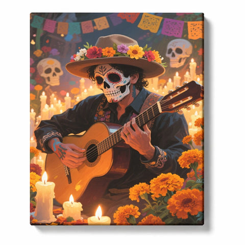 Paint by Numbers：Minstrel Passionate Silhouette