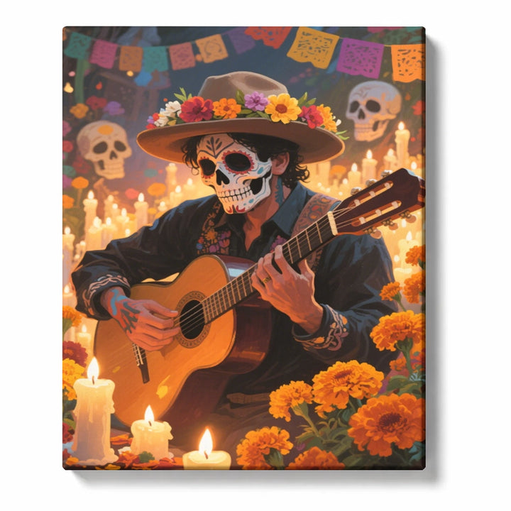 Paint by Numbers：Minstrel Passionate Silhouette