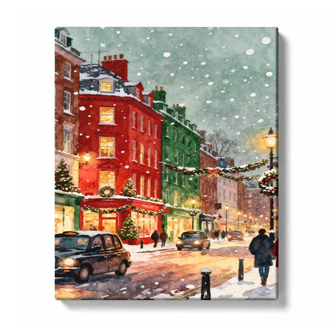 Paint by Numbers：Christmas atmosphere