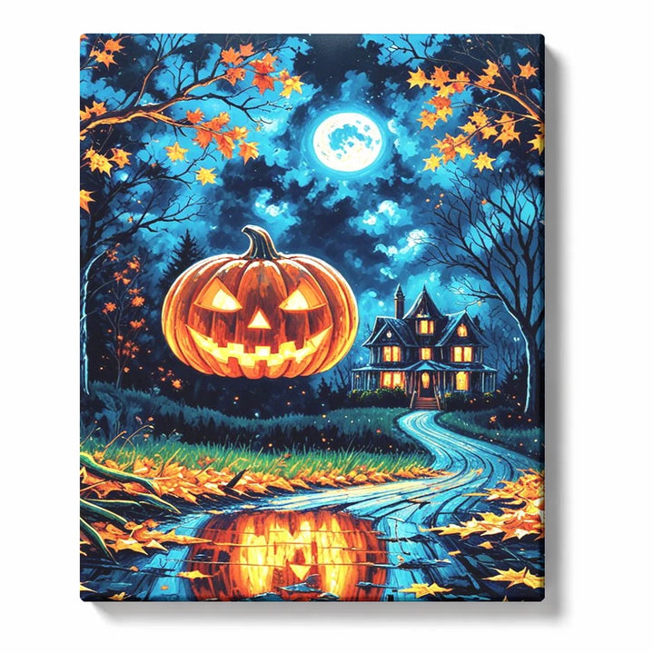 Paint by Numbers：Moonlight Phantom Haunted House