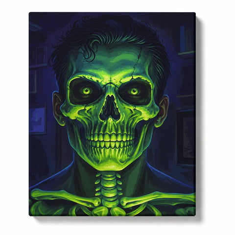 Paint by Numbers：Halloween Night Glow Eerie Gaze