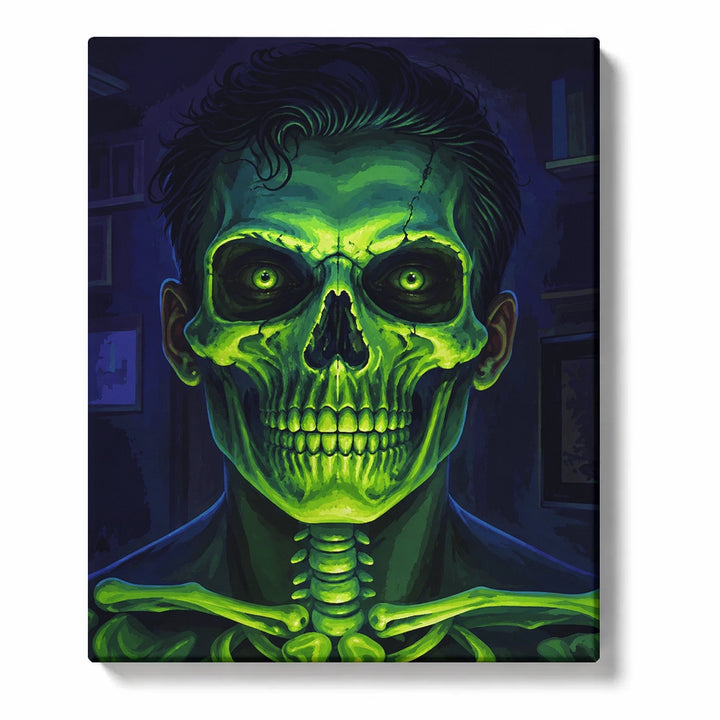 Paint by Numbers：Halloween Night Glow Eerie Gaze