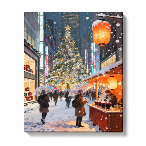 Paint by Numbers：Christmas Town