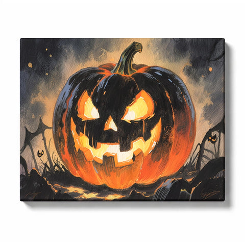 Paint by Numbers: Jack-o'-Lantern